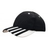 Cap - mod. 4109:Black, Polyester, White